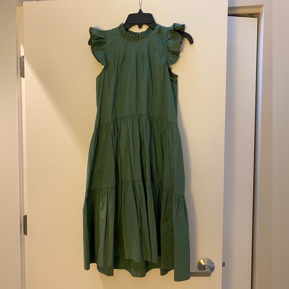 Sea Mid-length Dress